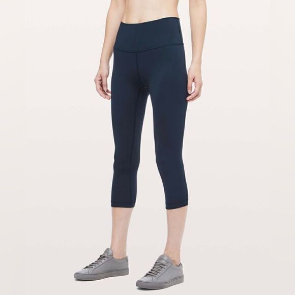 Lululemon Wunder Under Crop (Hi-Rise) *Full-On Luxtreme 21"
True Navy - Picture 1 of 4